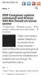 Mobile Screenshot of devarticles.in